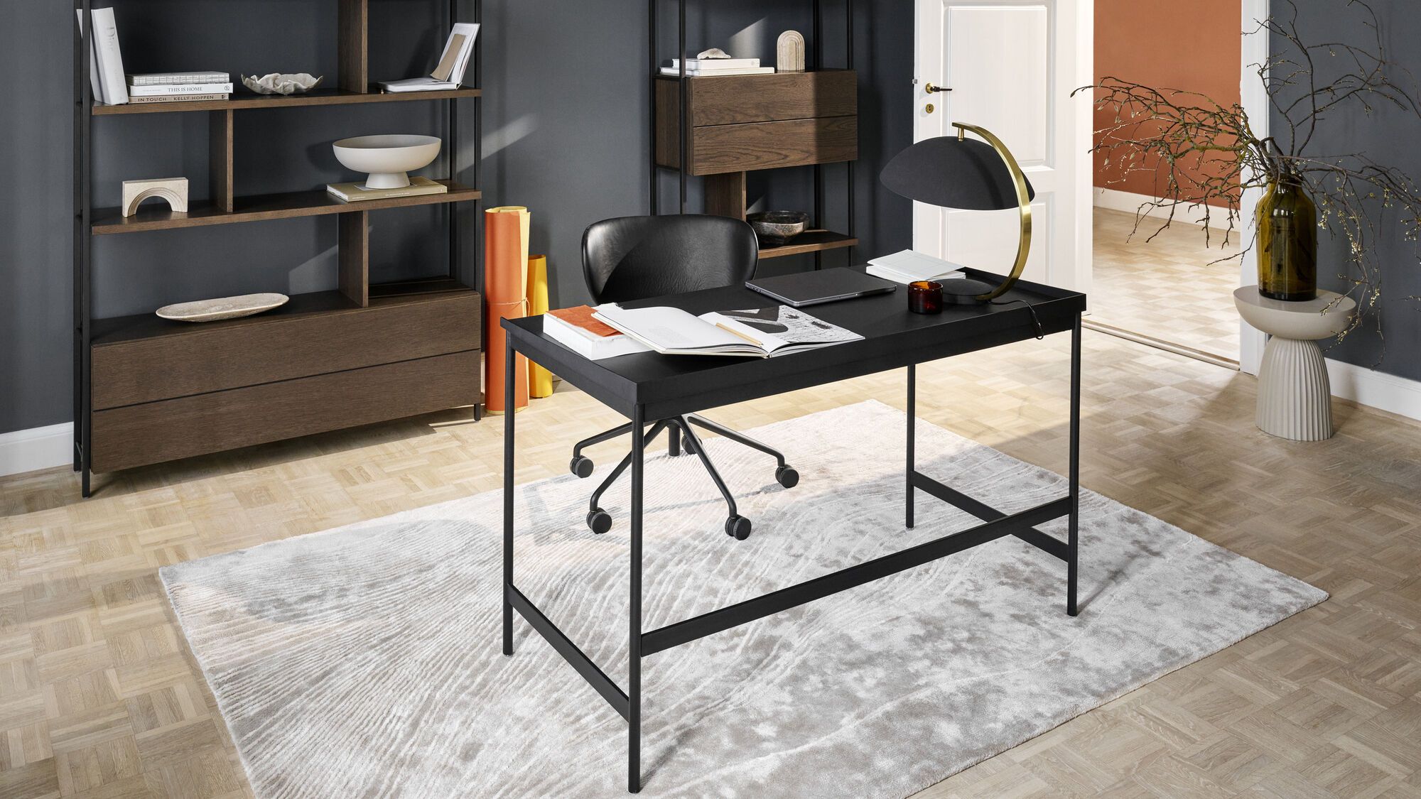 Система  для хранения Calgary c выдвижным ящиком -  Под заказ в интерьере