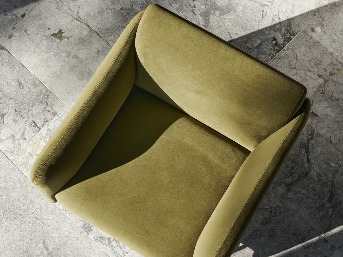 Кресло Berne - Skagen 3161 Песочная ткань  -  Под заказ в интерьере