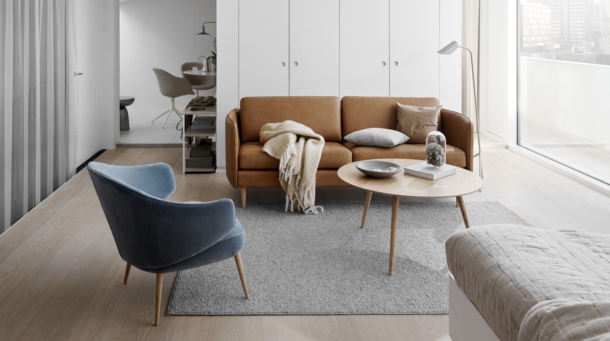 Журнальный стол Bornholm -  Под заказ в интерьере