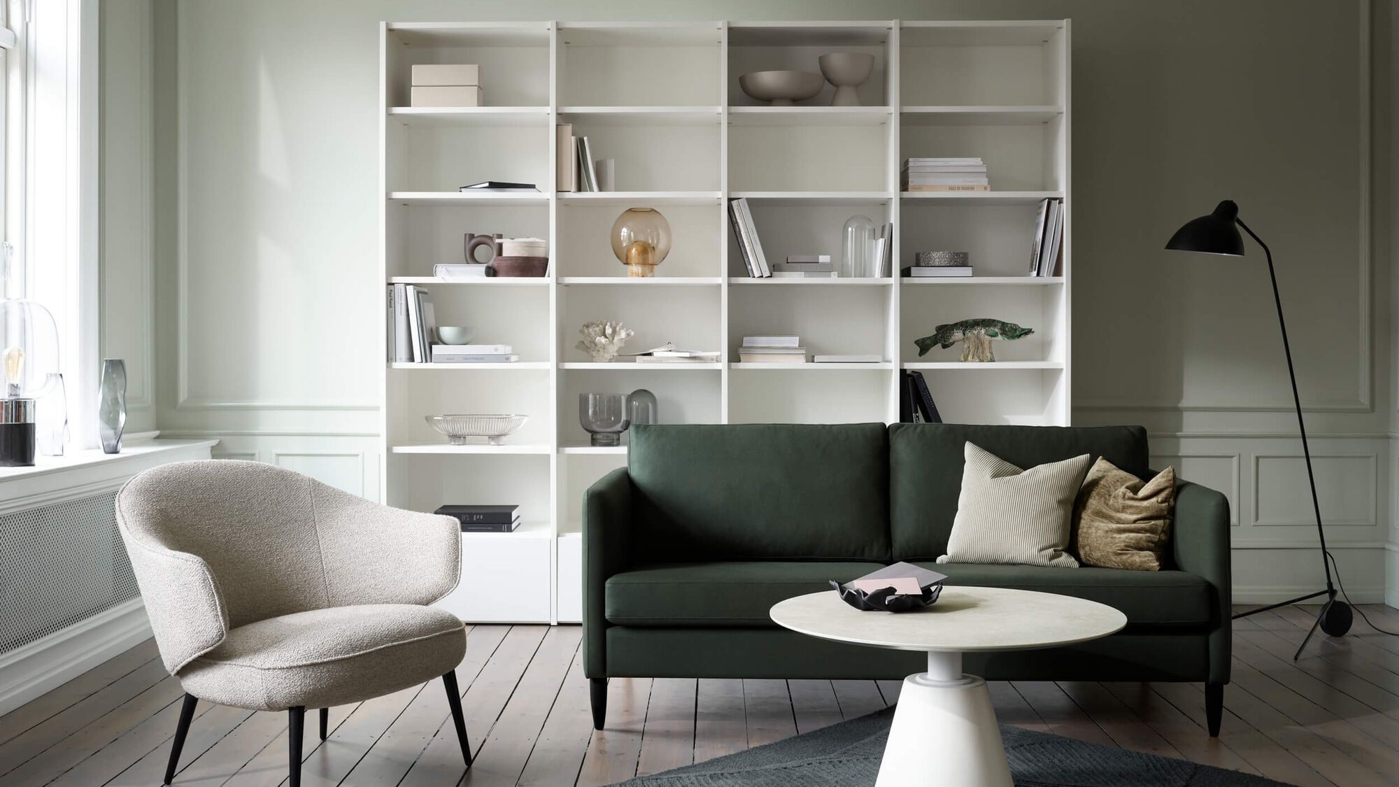 Напольный светильник Demand -  Под заказ в интерьере