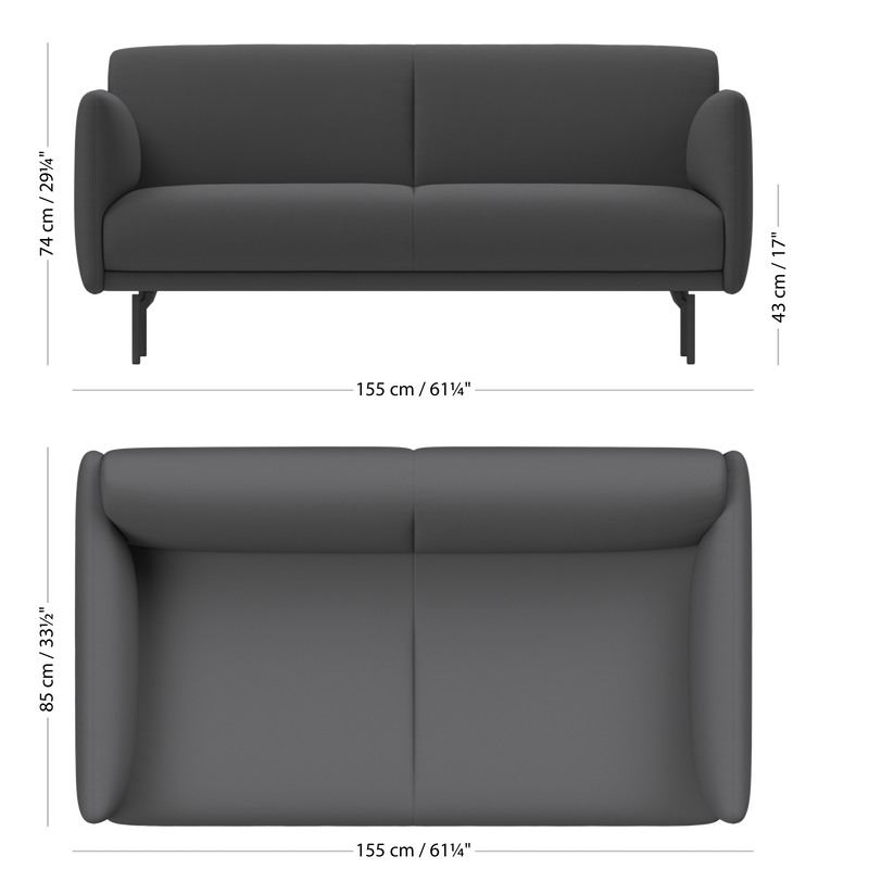 2-х местный диван Berne - Lazio 3091 Ткань бежевого цвета  -  Под заказ