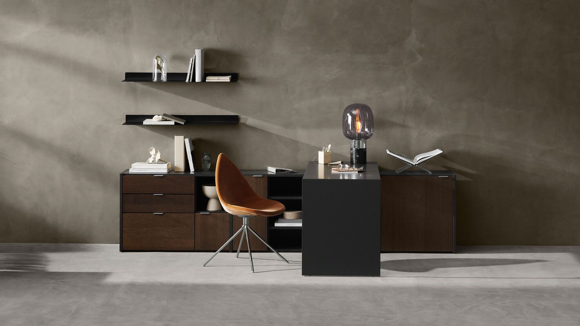 Cтул Ottawa - Napoli 2250 Ткань серебристо-серая  -  Под заказ в интерьере