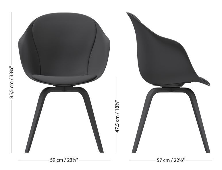 Обеденный стул Hauge - Frisco 2070 Бежевая ткань  -  Под заказ