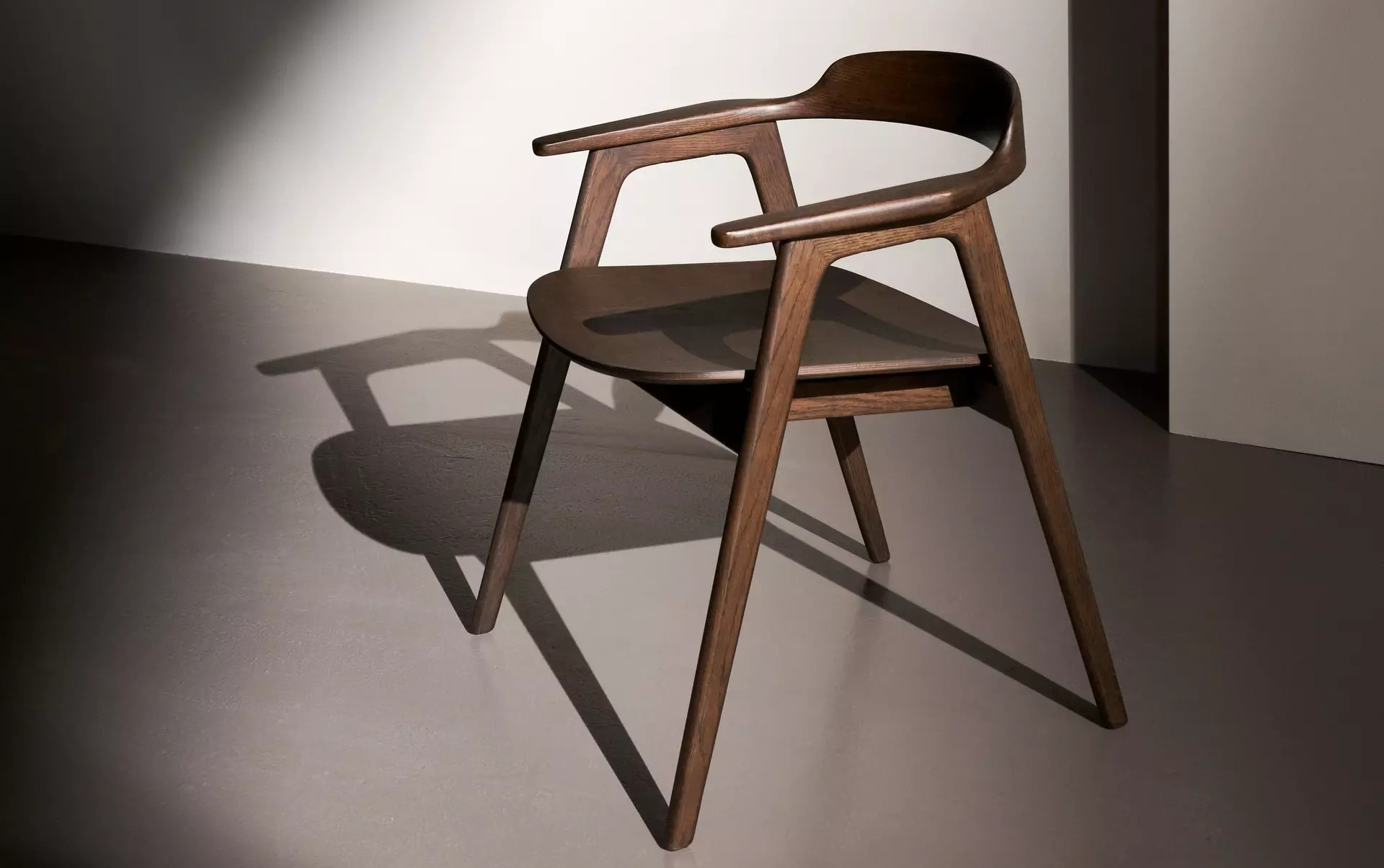 Обеденный стул Seoul -  Ravello 3222 Ткань серого цвета  -  Под заказ в интерьере