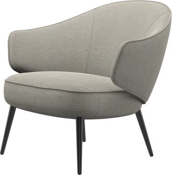 Кресло Charlotte - Lazio 3091 Ткань бежевого цвета