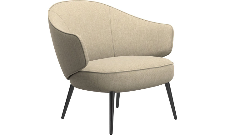 Кресло Charlotte - Nani 2110 Ткань песочного цвета  -  Под заказ