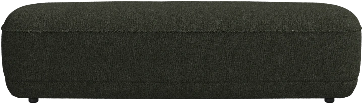 Скамейка Bolzano - Lazio 3096 Ткань коричневого цвета  -  Под заказ