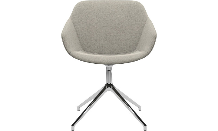 Cтул Vienna с функцией вращения - Lazio 3091 Ткань бежевого цвета  -  Под заказ