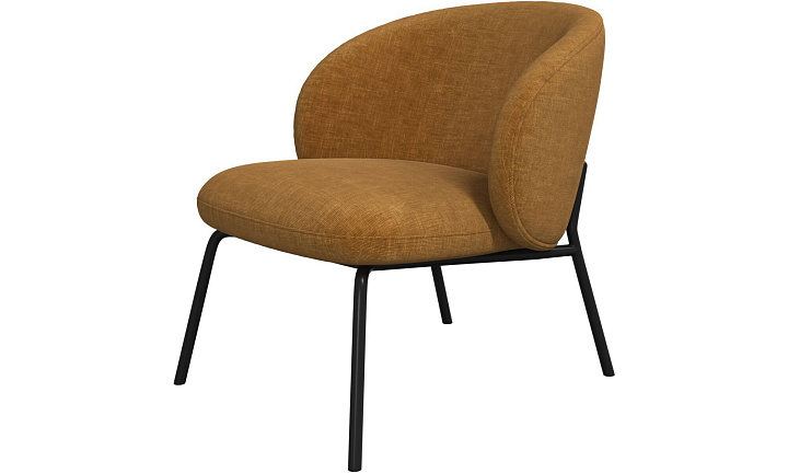 Кресло Princeton - Napoli 2252 Ткань золотисто-бежевого цвета  -  Под заказ