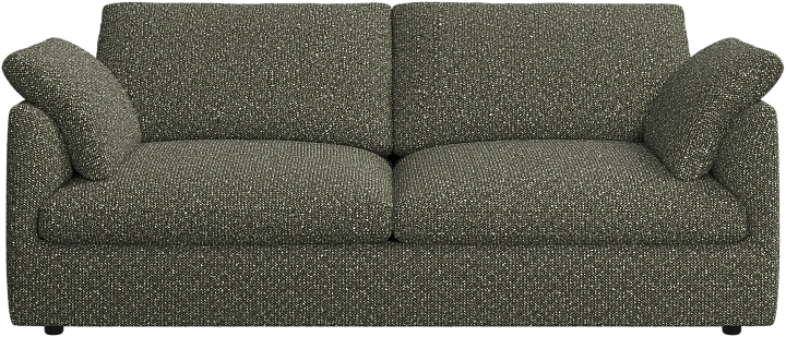 2.5 местный диван Milano - Avellino ткань зеленого  цвета 3252 -  Под заказ