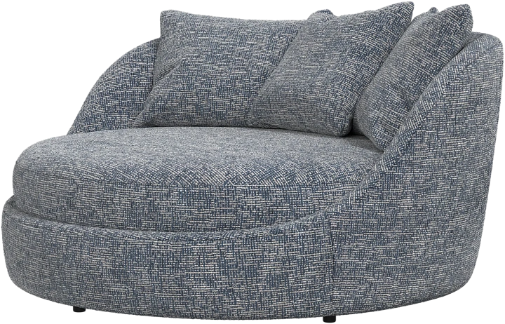 Кресло Ø - Tuscany синего цвета 3206 -  Под заказ