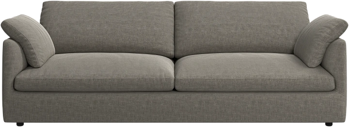 3-х местный диван Milano - Napoli 2250 Ткань серебристо-серая  -  Под заказ