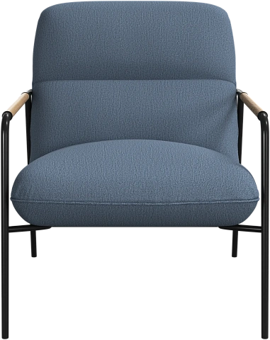 Кресло Terni - Capri ткань голубого цвета 3233 -  Под заказ