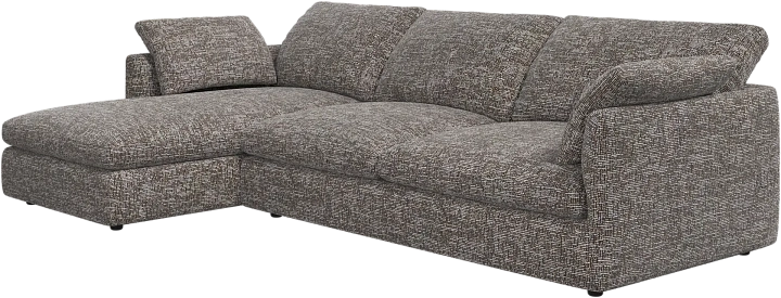 Угловой диван Milano - Tuscany коричневого цвета 3202 -  Под заказ