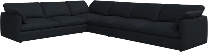 Угловой диван Milano - Tomelilla fabric 3144 Blue  -  Под заказ