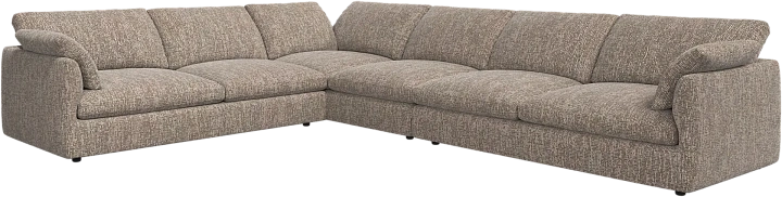 Угловой диван Milano - Tuscany бежевого цвета 3201 -  Под заказ