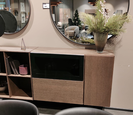 Стенка Lugano с откидной дверцей