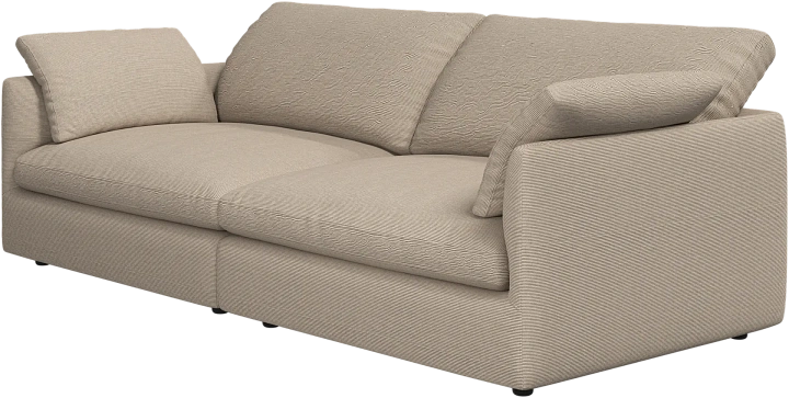 3-х местный диван Milano из двух модулей - Skagen 3161 Песочная ткань  -  Под заказ