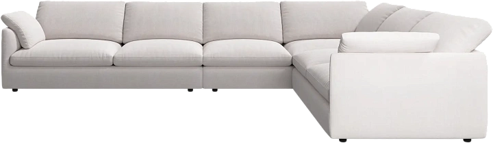 Угловой диван Milano - Frisco 2070 Бежевая ткань  -  Под заказ