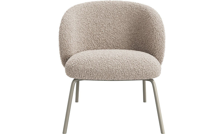 Кресло Princeton - Auckland Boucle 3181 Бежевая ткань -  Под заказ