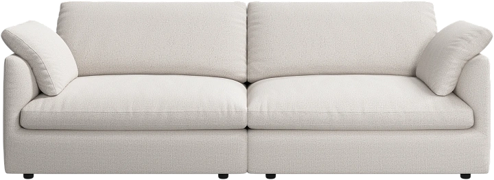 3-х местный диван Milano - Copenhagen Белый 3310 -  Под заказ