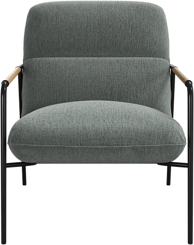 Кресло Terni - Lucca ткань зеленого цвета 3322 -  Под заказ