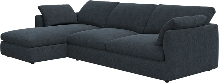 Угловой диван Milano - Skagen 3164 Стальная ткань  -  Под заказ