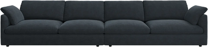 4-х местный диван Milano - Skagen 3164 Стальная ткань  -  Под заказ