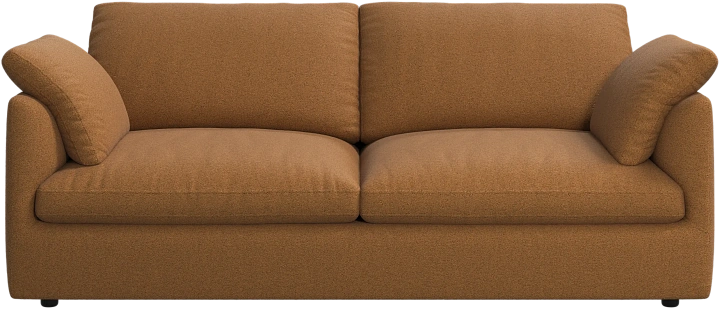 2.5 местный диван Milano - Bristol 3066 Ткань горчичного цвета  -  Под заказ