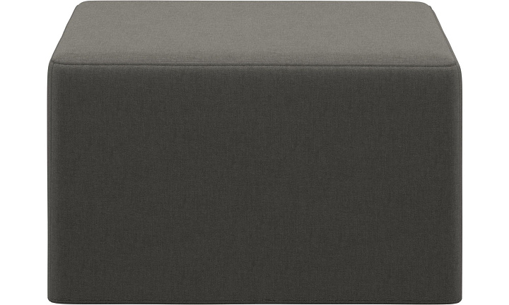 Пуф Xtra - Frisco 2067 Ткань цвета серого камня  -  Под заказ