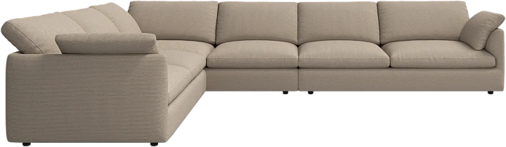 Угловой диван Milano - Skagen 3161 Песочная ткань  -  Под заказ