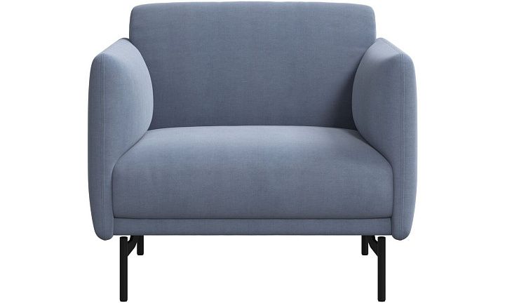 Кресло Berne - Frisco 2056 Голубая ткань с функцией акваклин  -  Под заказ