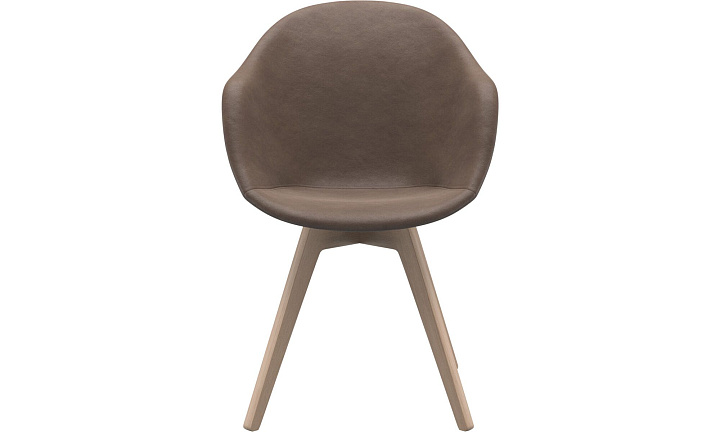 Cтул Adelaide - York 5122 Кожа светло-коричневого цвета  -  Под заказ