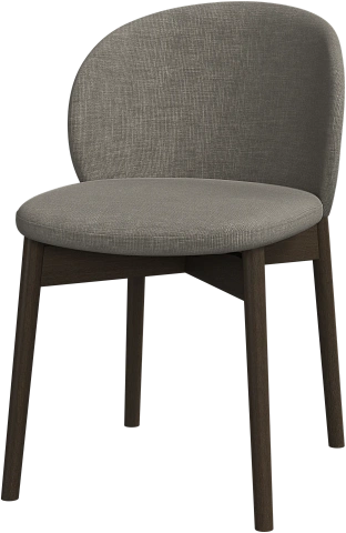 Обеденный стул Princeton - Napoli 2255 Ткань цвета серого камня -  Под заказ