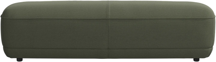 Скамейка Bolzano - Frisco 2277 Ткань лесного зелёного цвета -  Под заказ