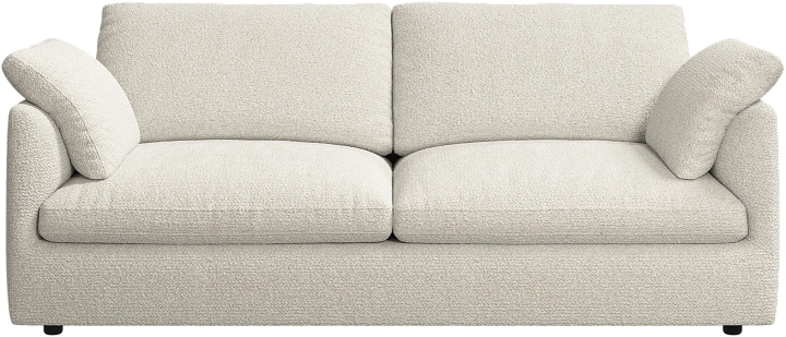 2.5 местный диван Milano - Rimini ткань светло-бежевого цвета 3083 -  Под заказ