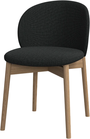 Обеденный стул Princeton -  Nani 2111 Ткань темно-серого цвета -  Под заказ