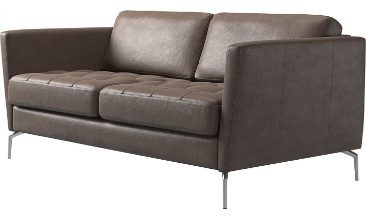 Диван Osaka - York 5122 Кожа светло-коричневого цвета  -  Под заказ