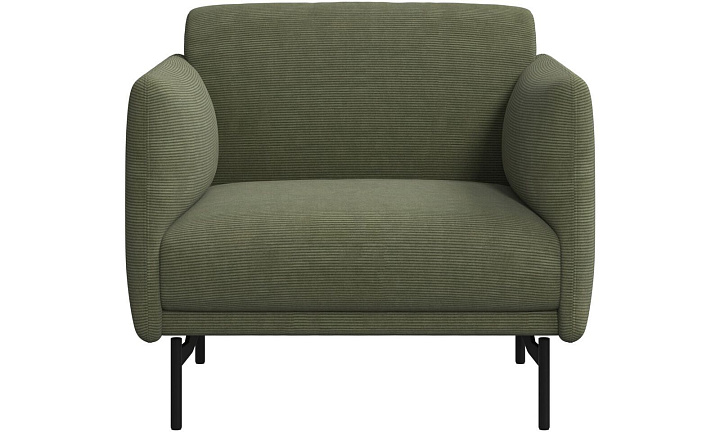 Кресло Berne - Skagen 3165 Зеленая ткань  -  Под заказ