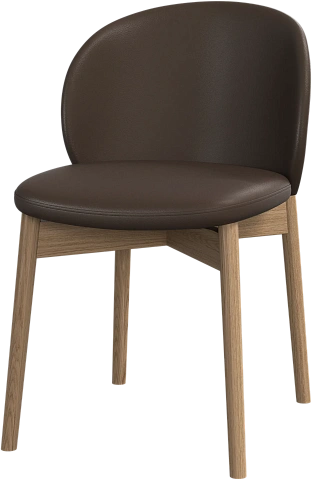 Обеденный стул Princeton - Nordic Grain 5131 Кожа цвета камня -  Под заказ