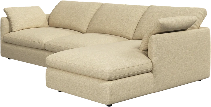 Угловой диван Milano - Nani 2110 Ткань песочного цвета  -  Под заказ