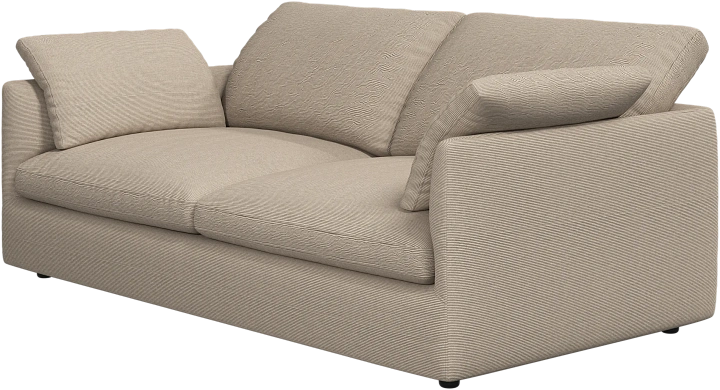 2.5 местный диван Milano - Skagen 3161 Песочная ткань  -  Под заказ
