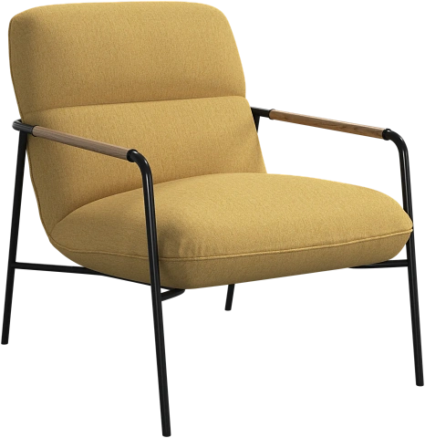 Кресло Terni - Capri ткань горчичного цвета 3234 -  Под заказ