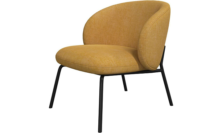 Кресло Princeton - Tomelilla fabric 3143 Mustard  -  Под заказ