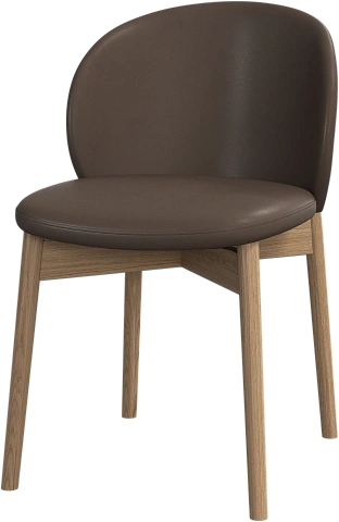 Обеденный стул Princeton - Nordic Vintage кожа 5151 серо-коричневого цвета -  Под заказ