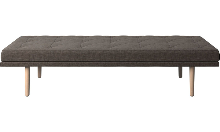 Кушетка Fusion - Napoli 2251 Ткань серо-коричневого цвета  -  Под заказ