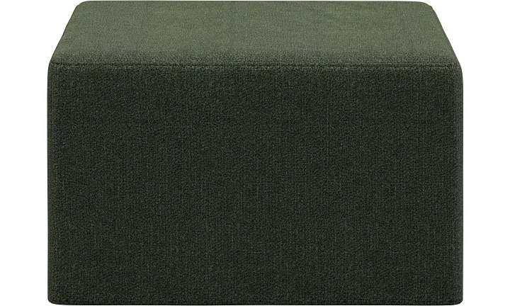 Пуф Xtra - Lazio 3094 Темно-зеленая ткань  -  Под заказ