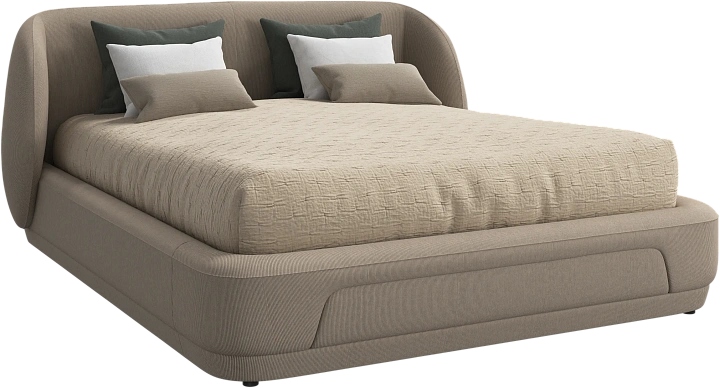 Кровать Bolzano - Skagen 3161 Песочная ткань  -  Под заказ