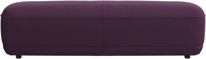Скамейка Bolzano - Frisco 2278 Ткань фиолетово-винного цвета -  Под заказ