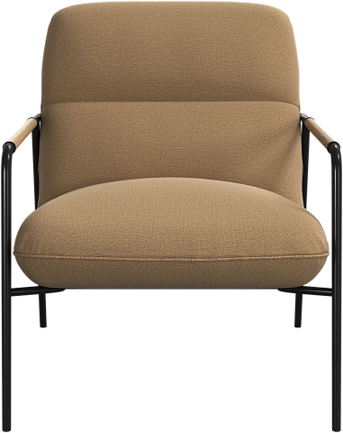 Кресло Terni - Arezzo ткань  цвета охры 3333 -  Под заказ